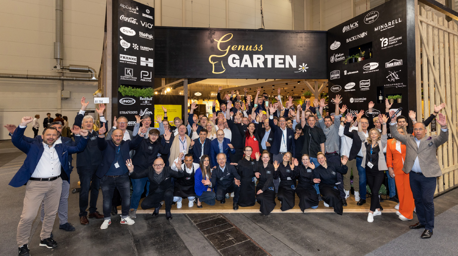 Segafredo Zanetti Deutschland –  offizieller Caffè-Partner des GenussGARTEN auf der INTERNORGA 2022