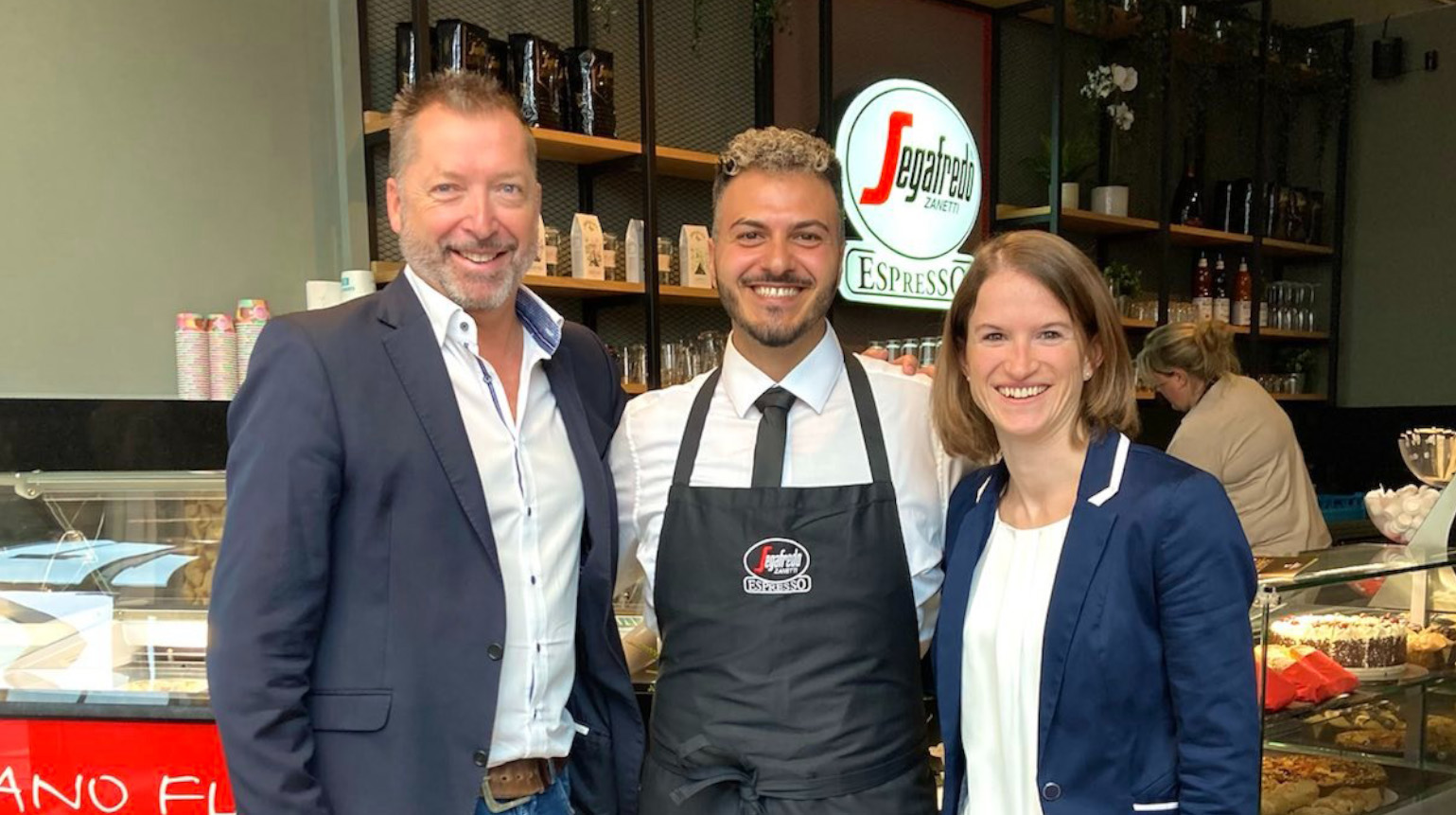 Segafredo Espressobar im Dreiländereck eröffnet
