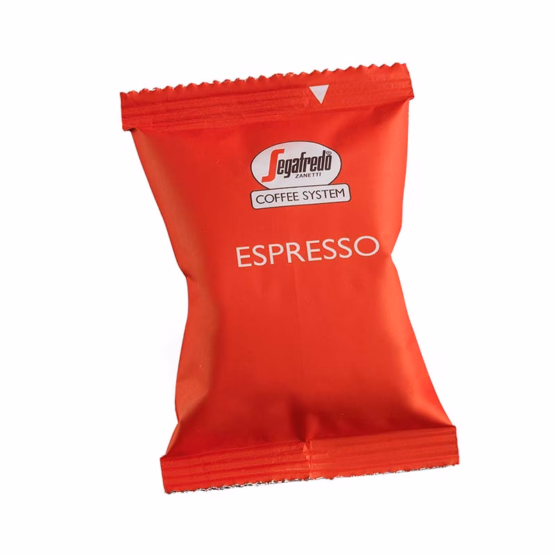 Kaffeekapsel in der Verpackung