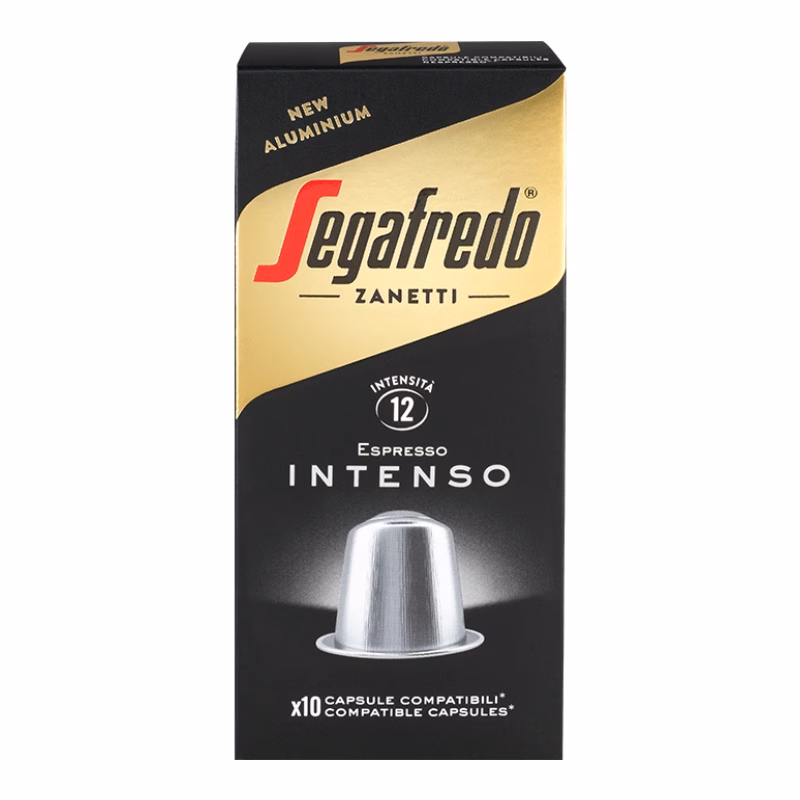 Alu Kaffeekapsel Segafredo Nespresso Intenso