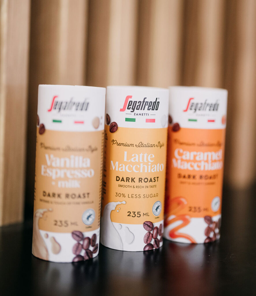 3 Dosen Segafredo Ready-to-drink Kaffee